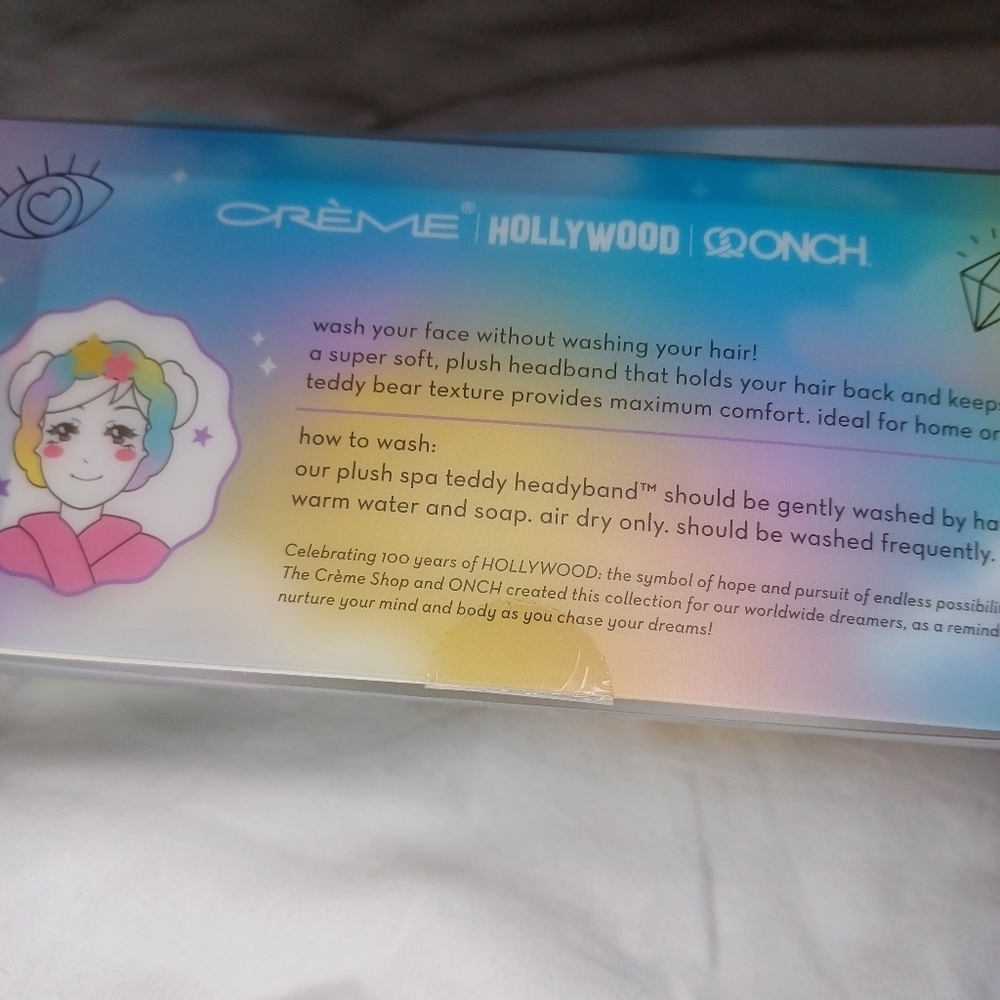 Creme superstar plushie star headband - Picture 7 of 7